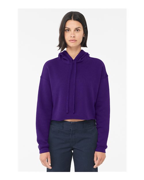 Women's Crop Hoodie Sweatshirt - 7502 41