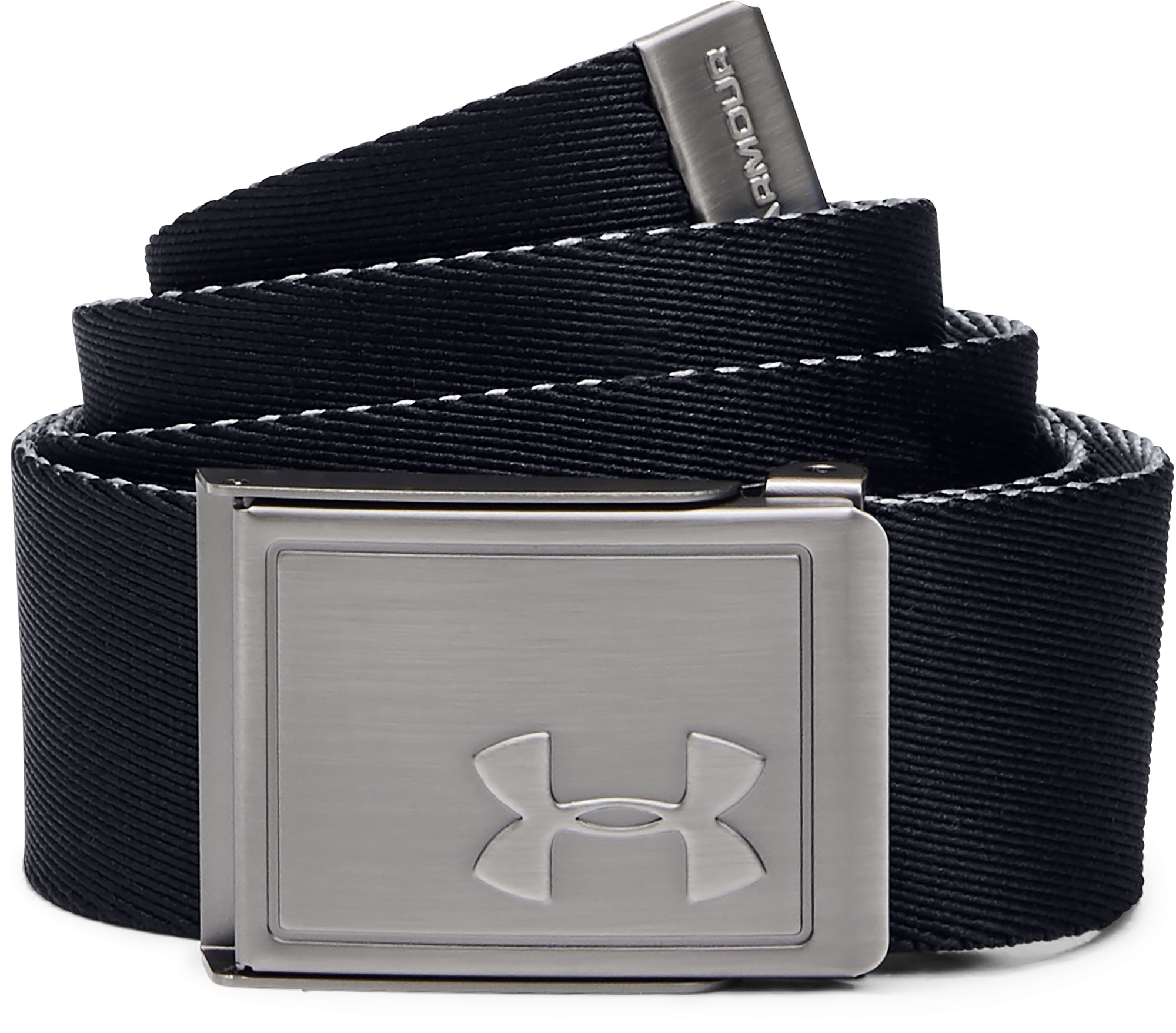 UA Solid Webbing Boys' Belt 3