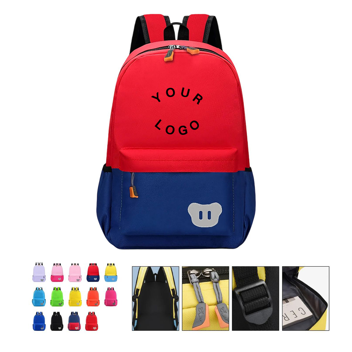 Lightweight School Backpack with Reflective Detail 17