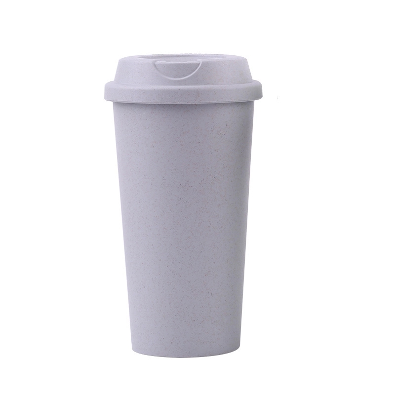 Custom 15 oz Bamboo Fiber Coffee Travel Tumbler 3