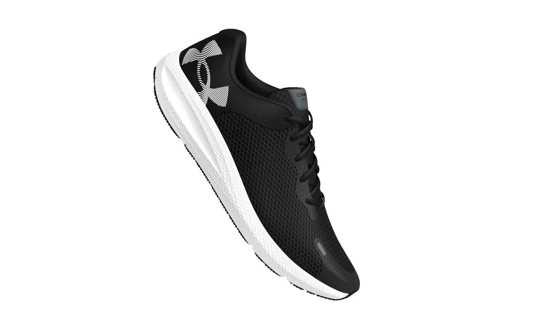 Men's UA Charged Pursuit 2 Big Logo Wide (4E) Running Shoes, custom athletic wear with logo imprint 2