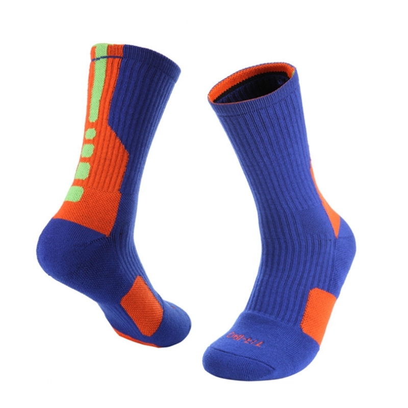 One Size Fits Most Athletic Cotton Crew Socks 3