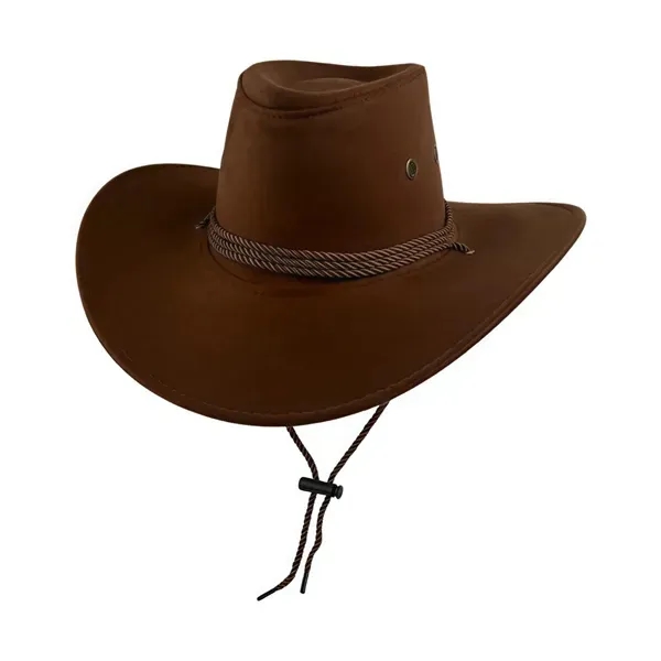 Suede Cowboy Hat - Premium Quality Western Headwear 16