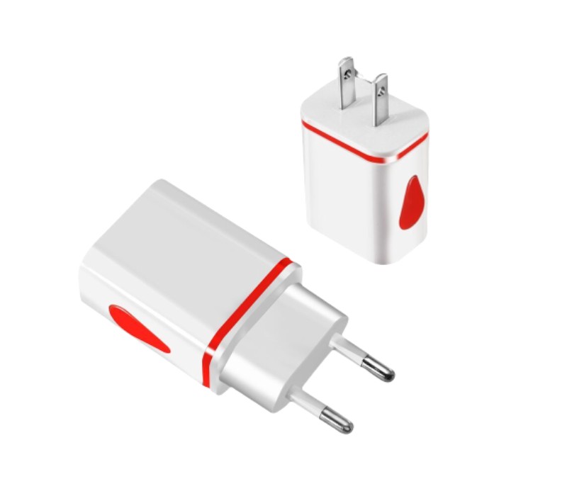 Colorful Dual Port USB Wall Plug Charger 5