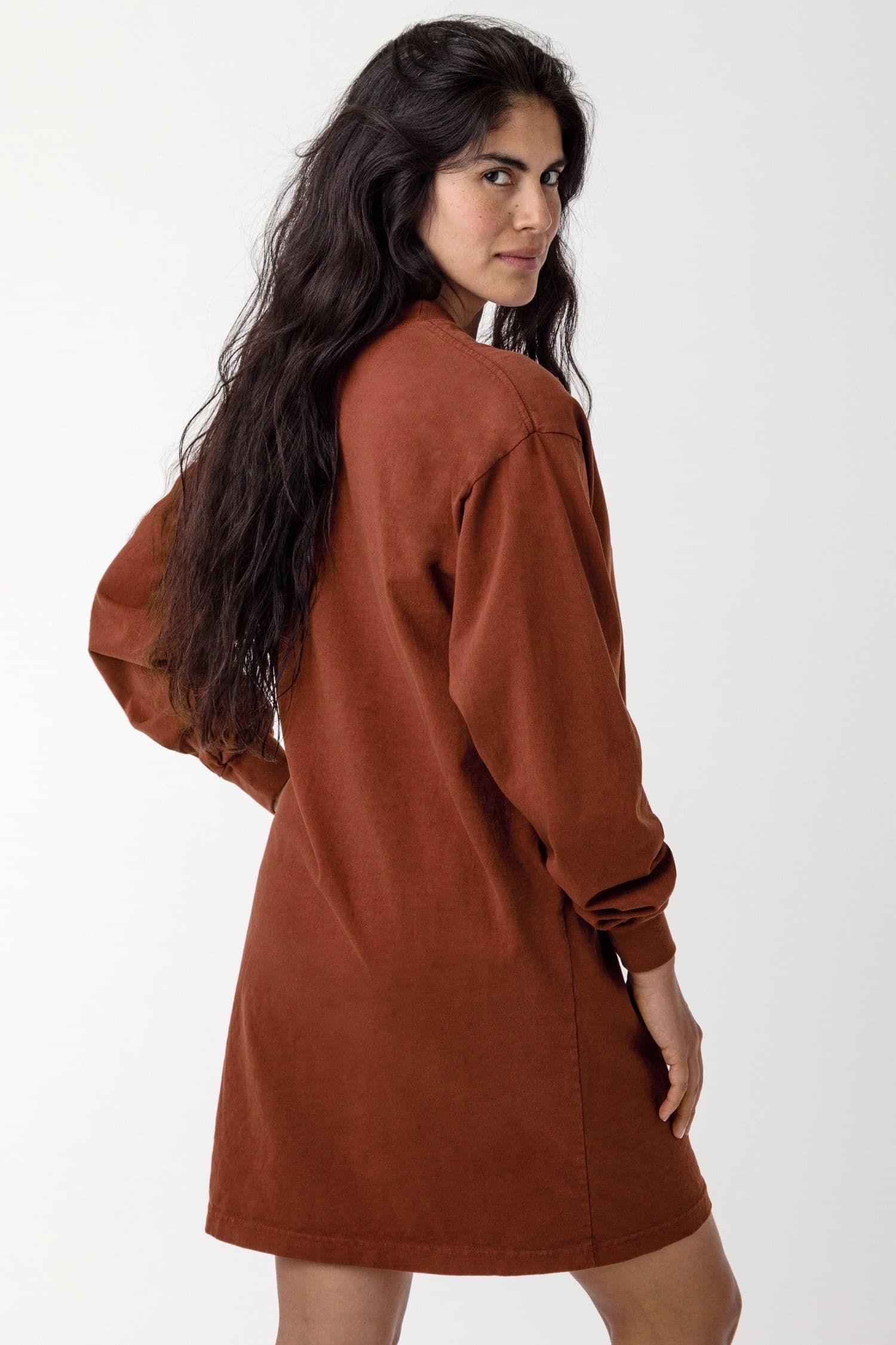 18/1 L/S MOCK NECK DRESS 20
