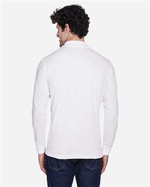 Men's Pinnacle Performance Long Sleeve Piqué Polo - 88192 47