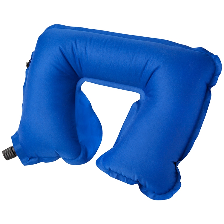 Self InflatingTtravel Pillow Inside Clear Drawstring Bag 4