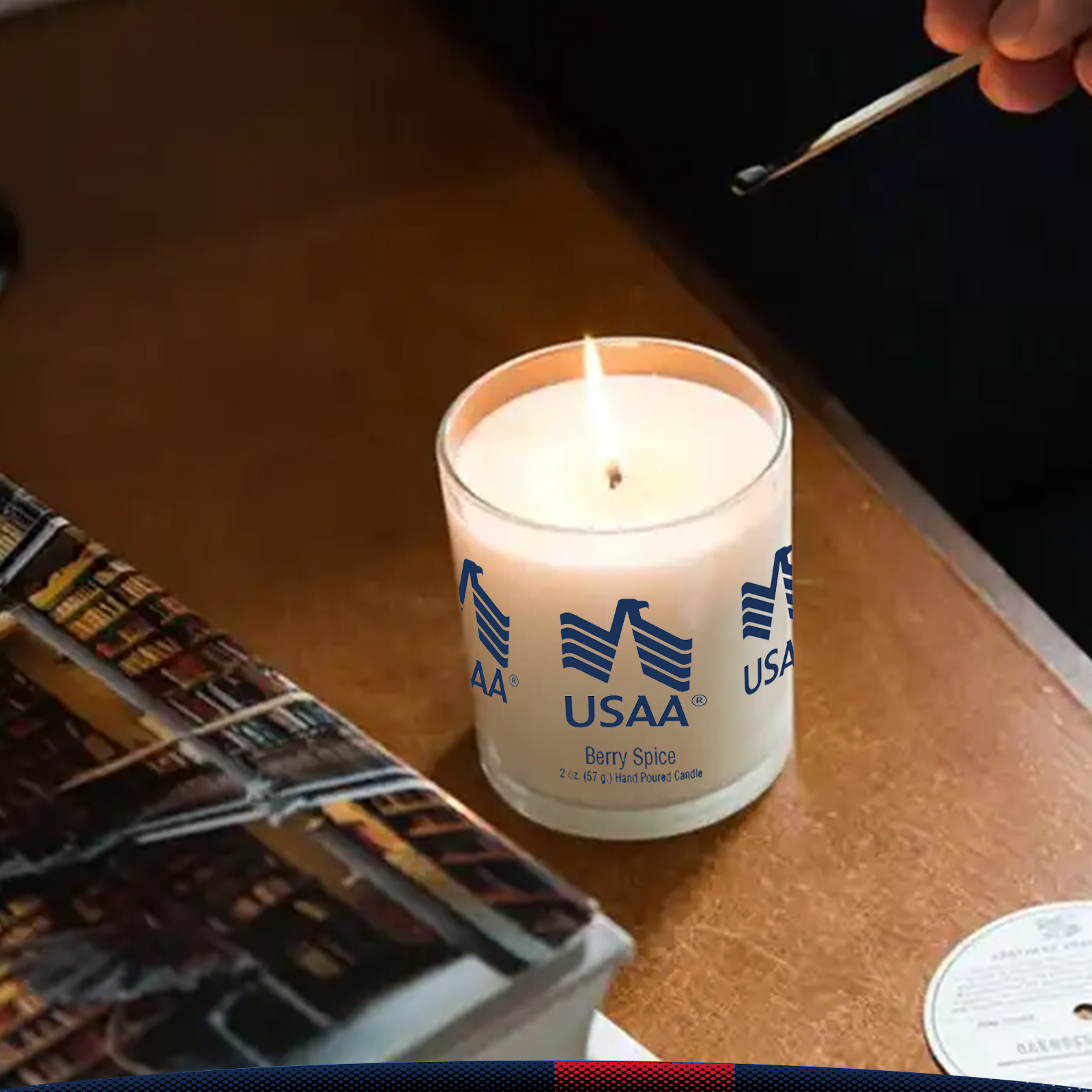 Nephele Frosted Candle 7