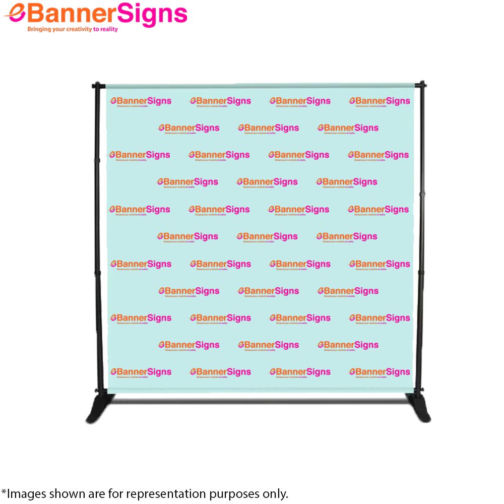 Step & Repeat Adjustable Banner Stands (Graphics + Hardware) 3