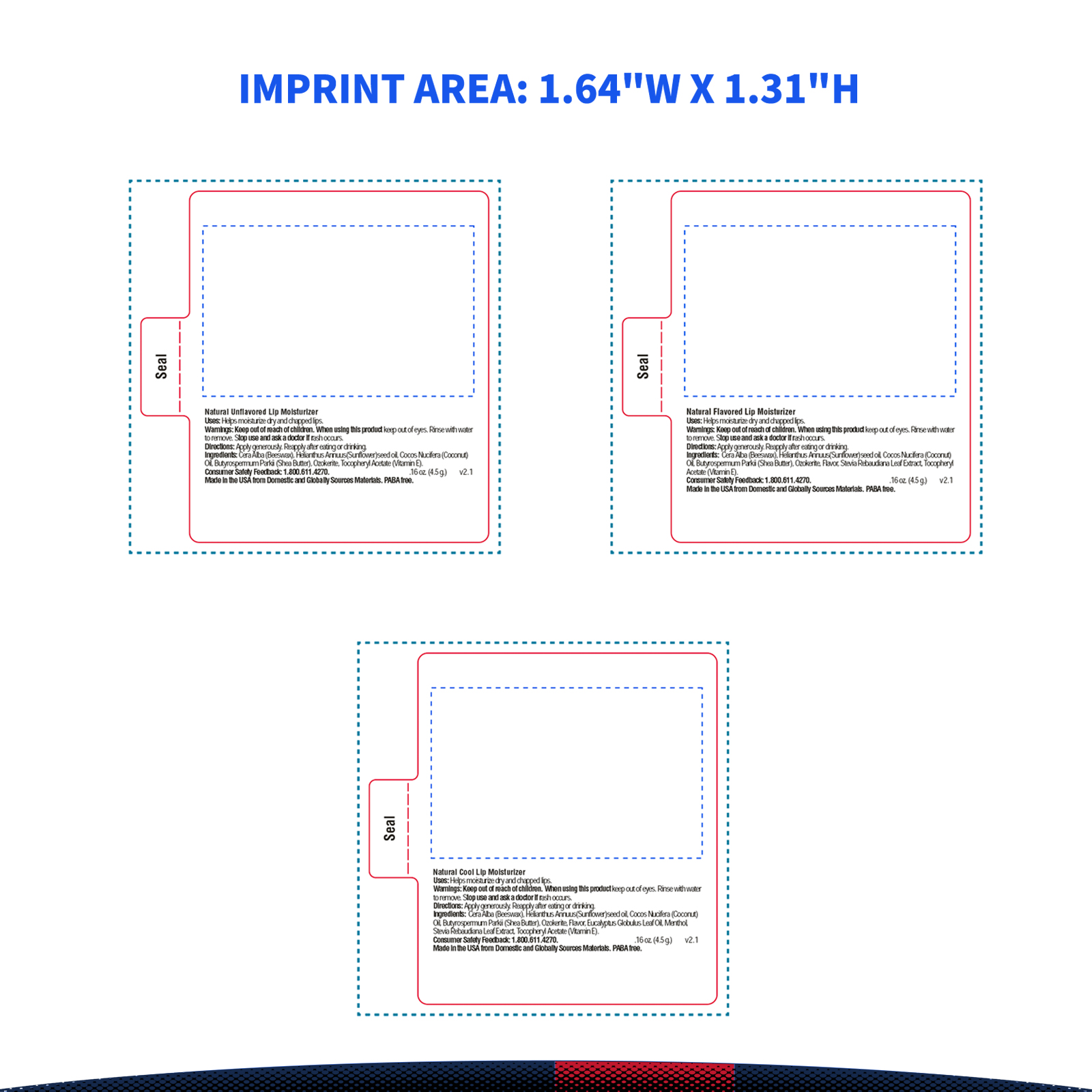 Veliphe White Tube Natural Lip Moisturizer 5
