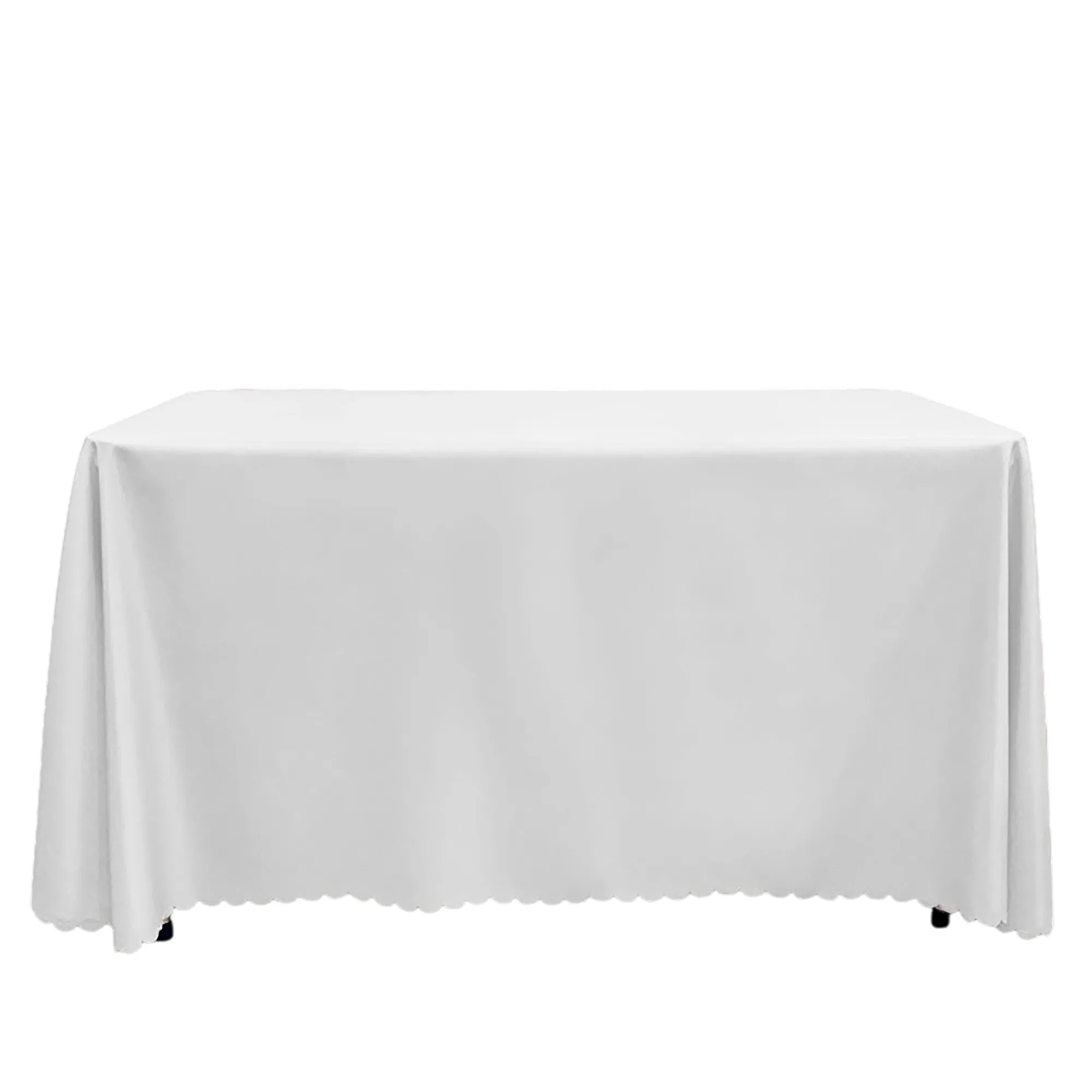 Fitted Polyester Tablecloth for 6ft Rectangle 10
