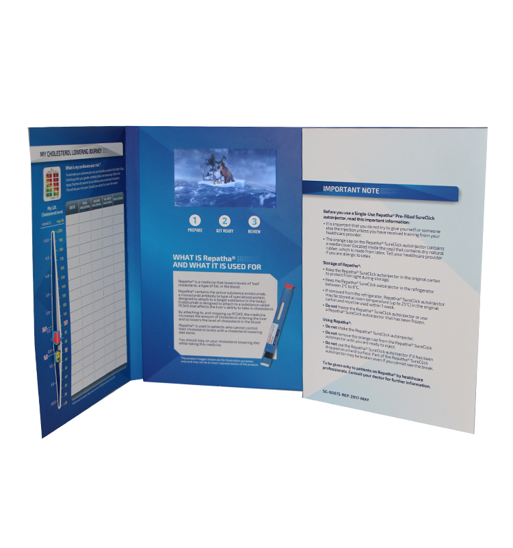 7'' Alton A5 Custom Video Brochure