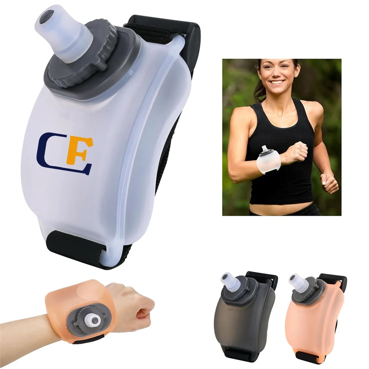 7 oz Sports Wrist Water Bottle 7