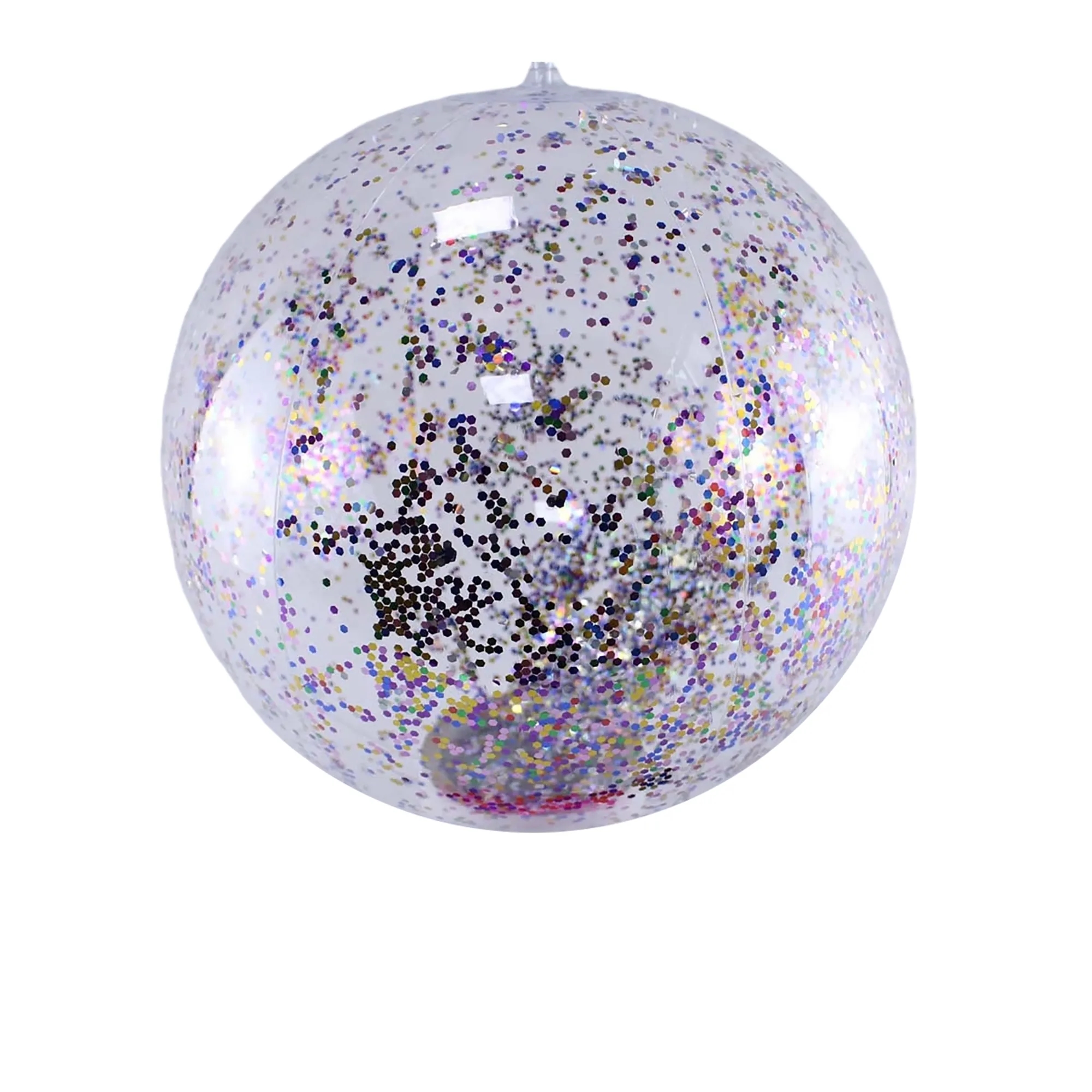 MOQ 50 Sparkle-Filled Beach Ball 10