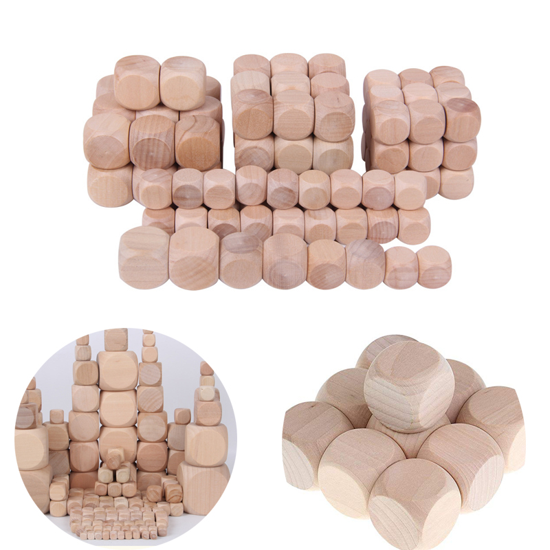 1.18 inch Custom Wooden Dice 1