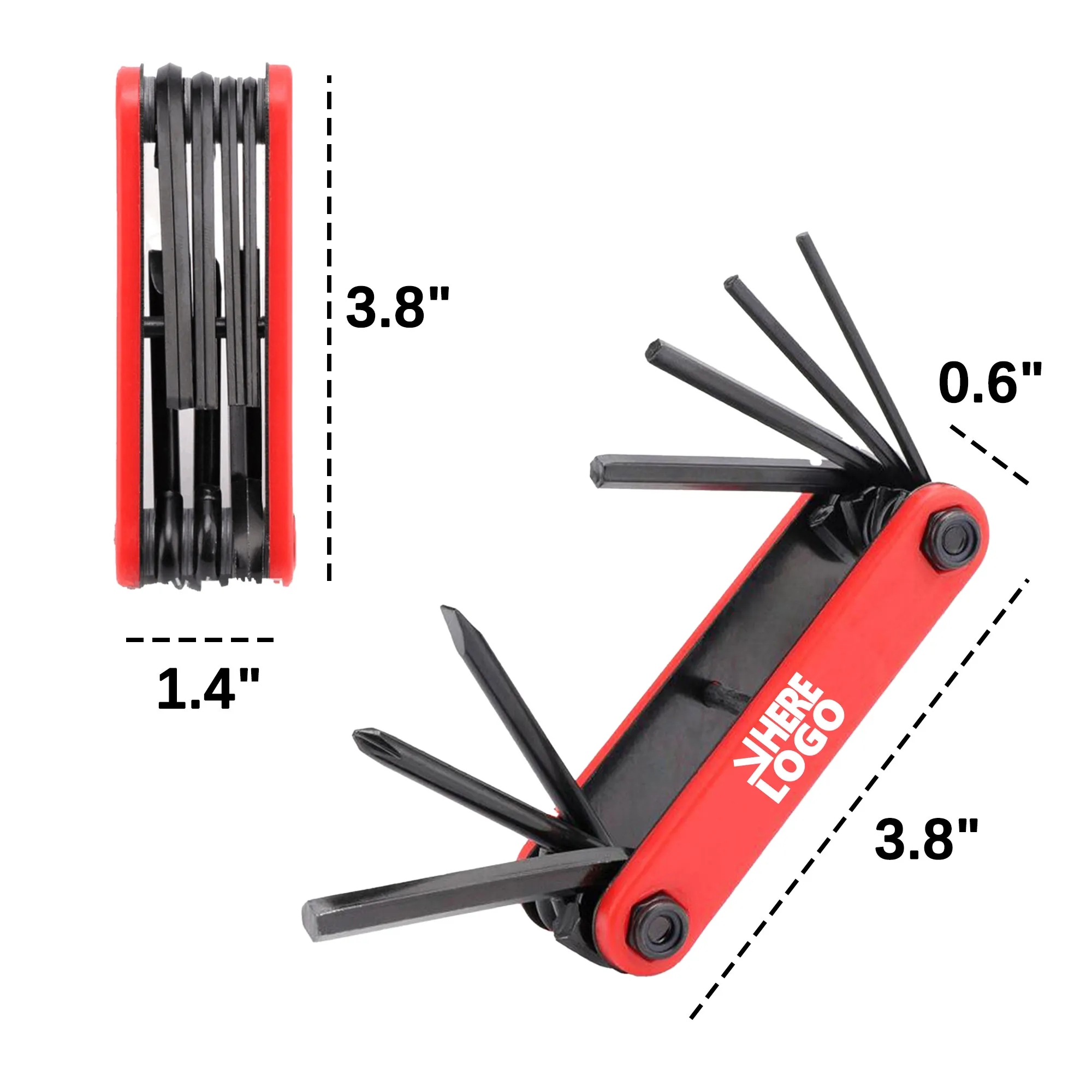 MOQ 20 Bike Tool Multi-Function 7 in 1 Bicycle Kit 4