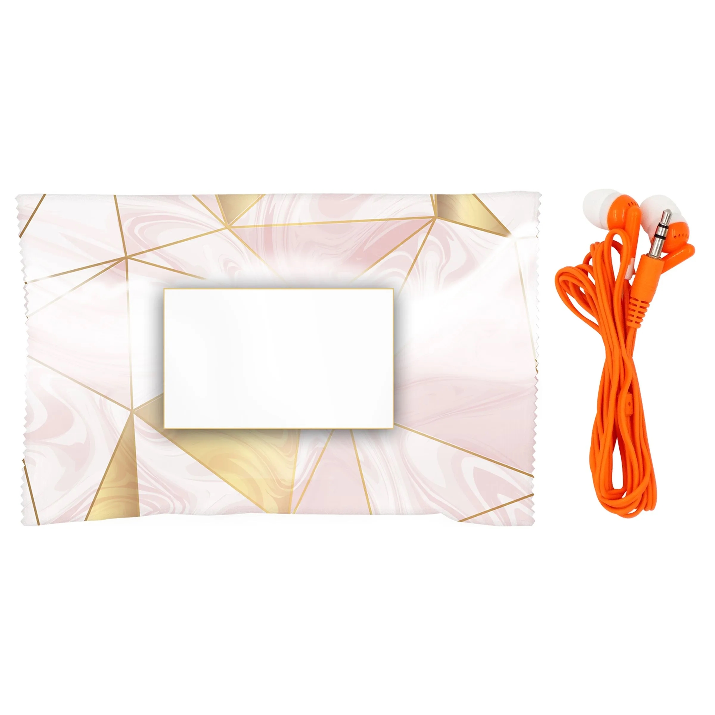 Marble Wrapped Up Ear Bud Set 12