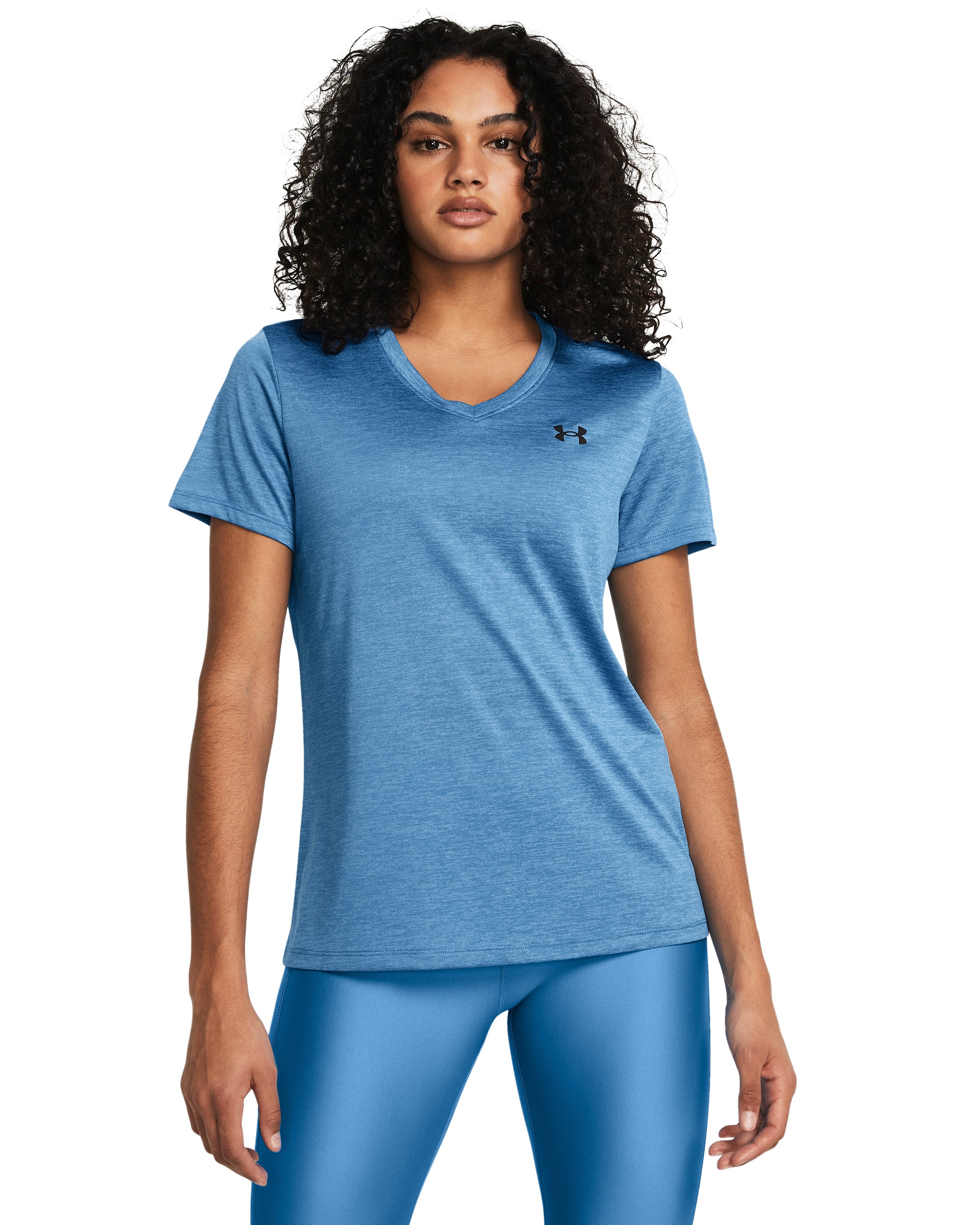 UA Tech Twist Women's V-Neck Short Sleeve 5