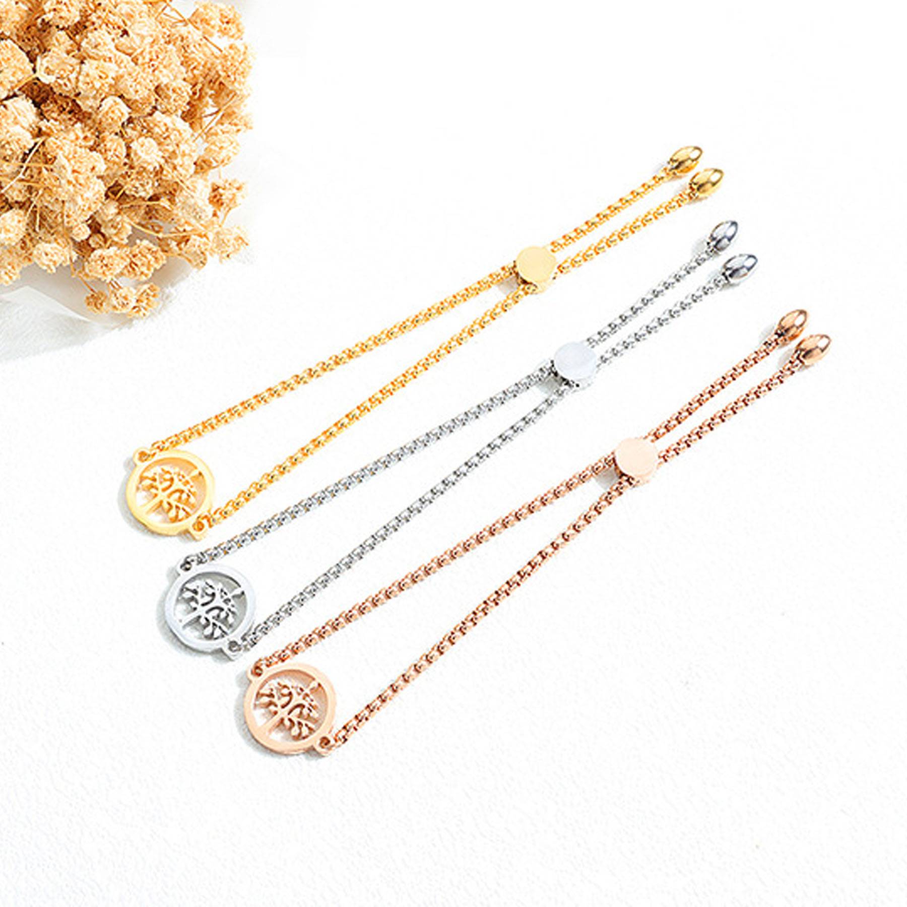 Hollow Life Tree Bracelet 2