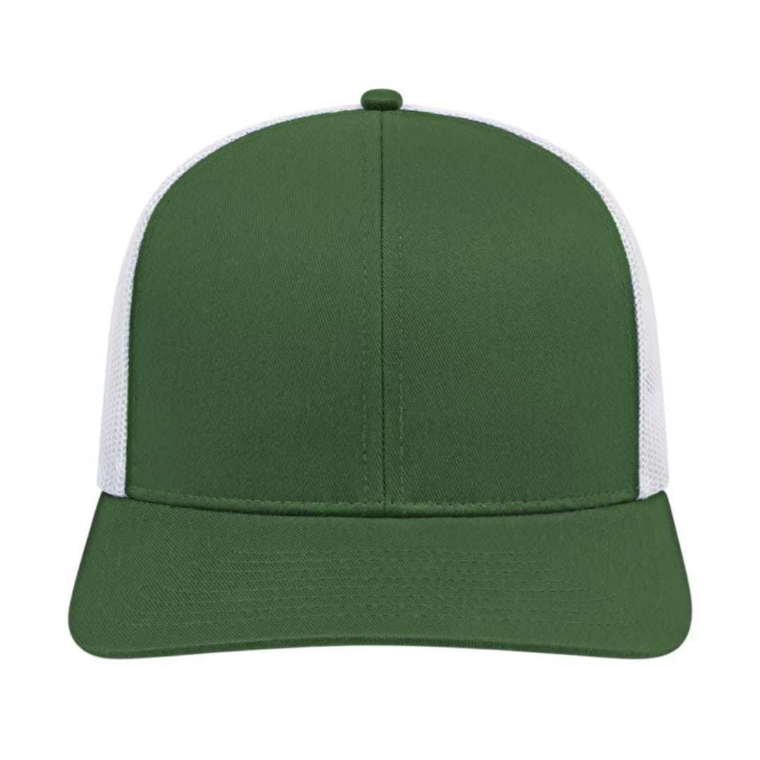 Cap America Poly/Cotton Trucker Mesh Back Cap 653