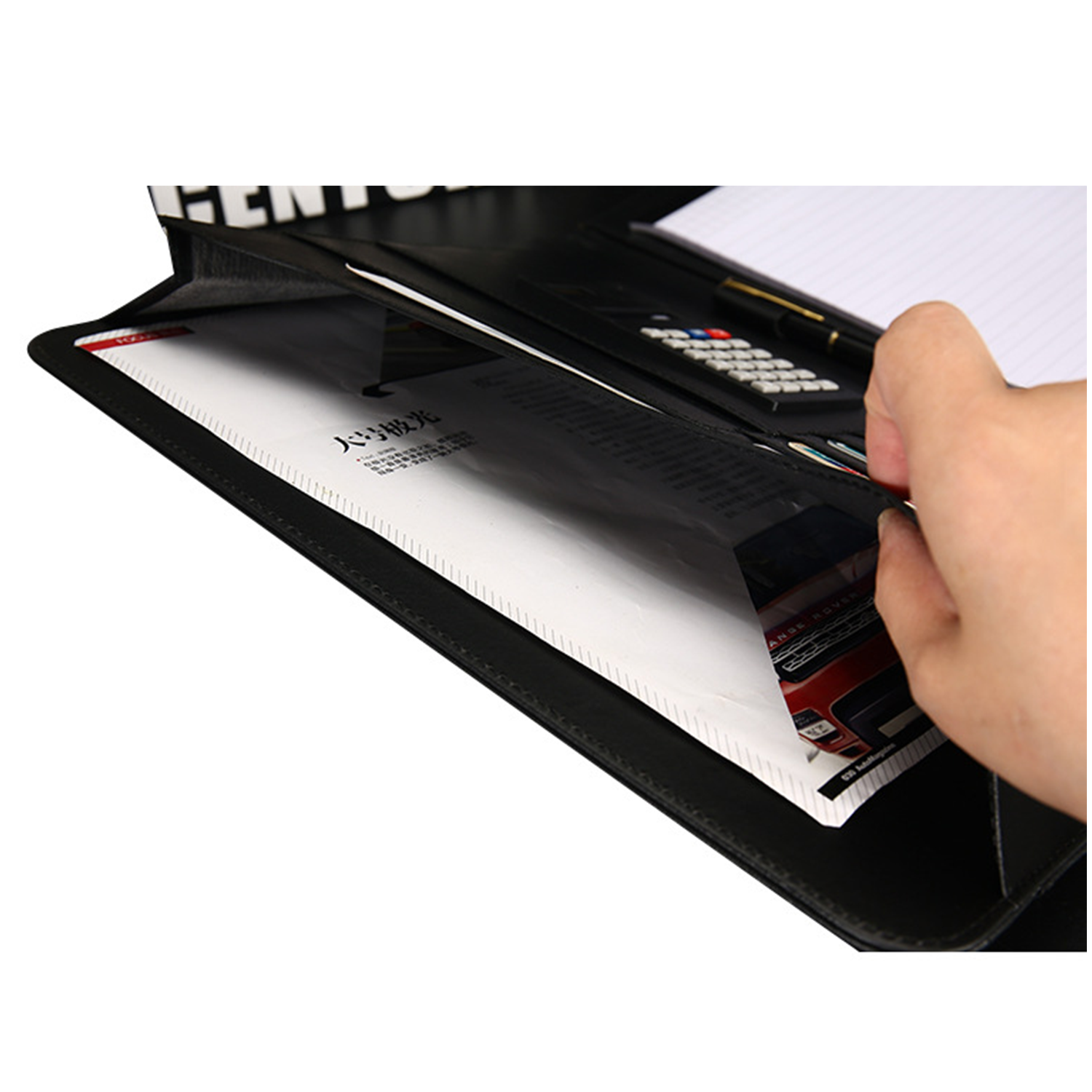 PU Leather Portfolio Folder for Documents 3