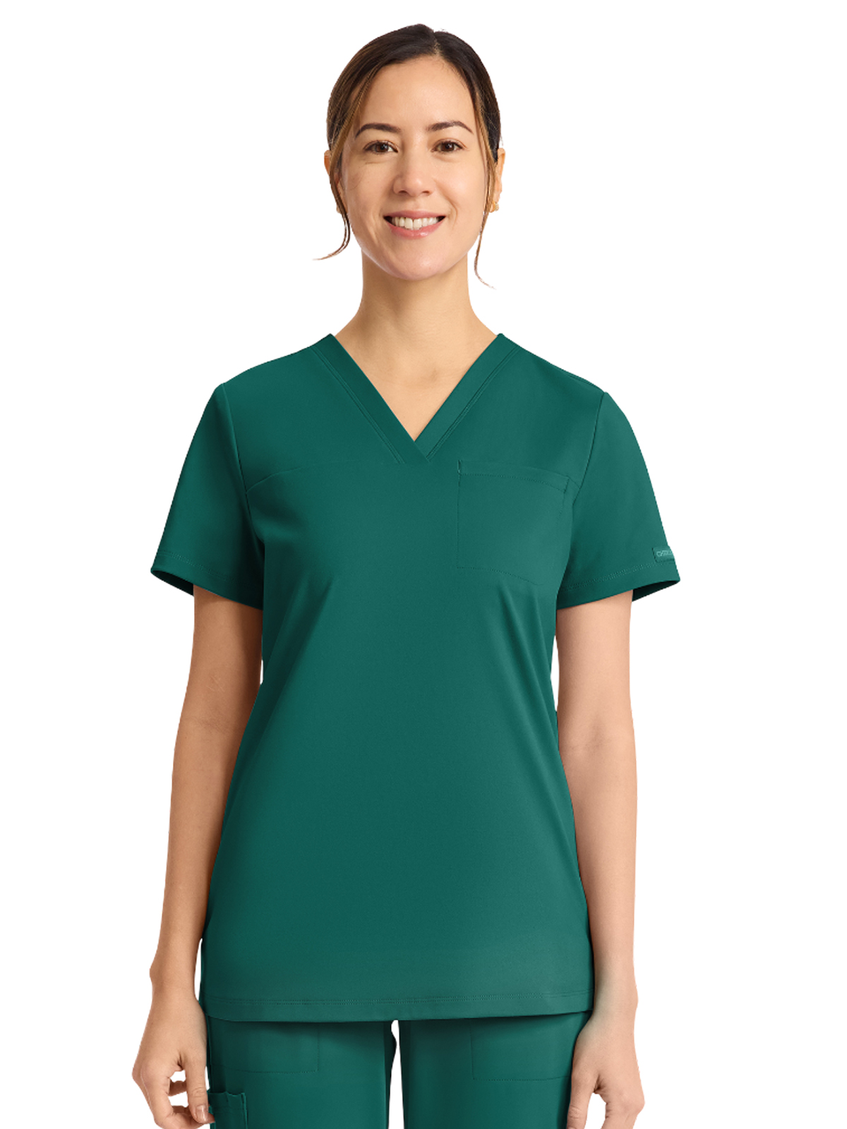 Cherokee - Achieve - Women's 1-Pocket V-Neck Top 6