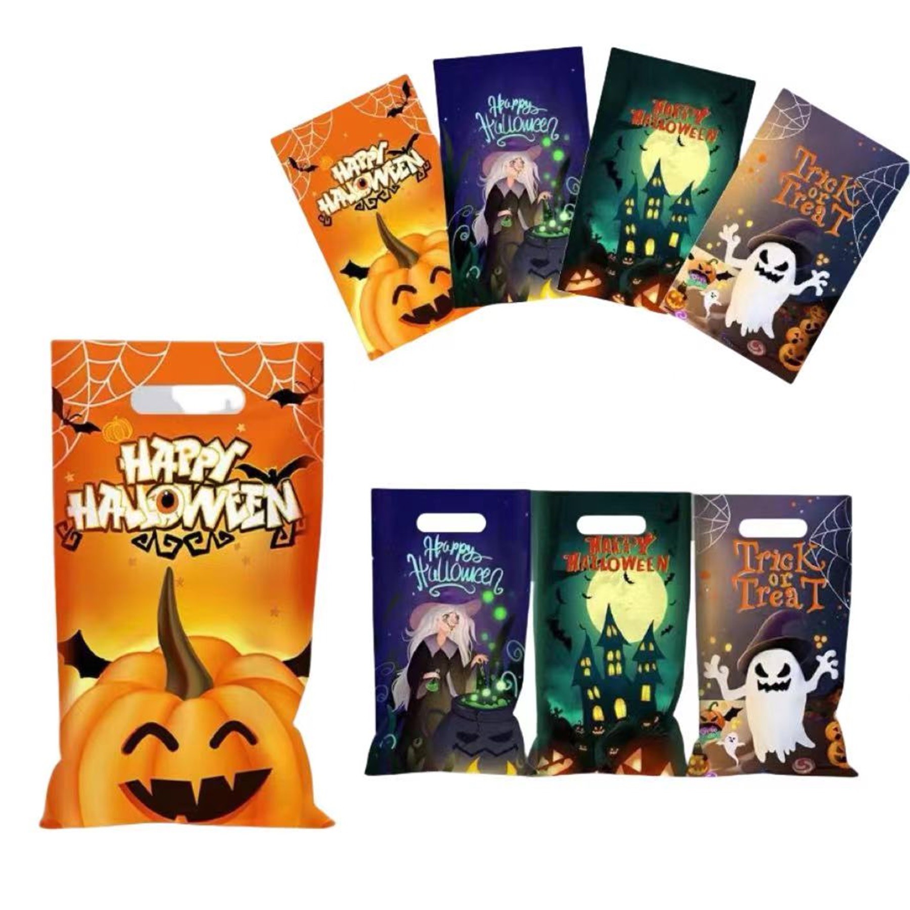 Halloween Trick-or-Treat Candy Bags