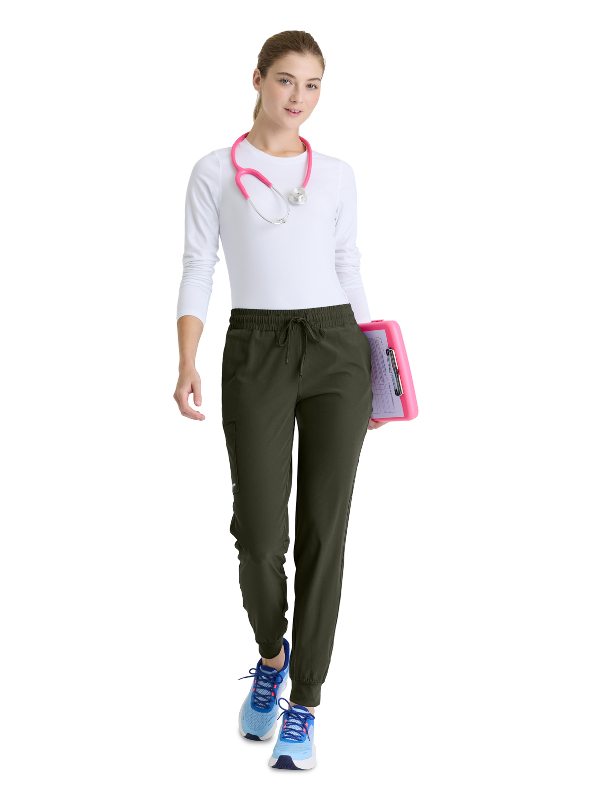 Skechers - Women's Four-Pocket Low-Rise Theory Jogger Scrub Pant 16