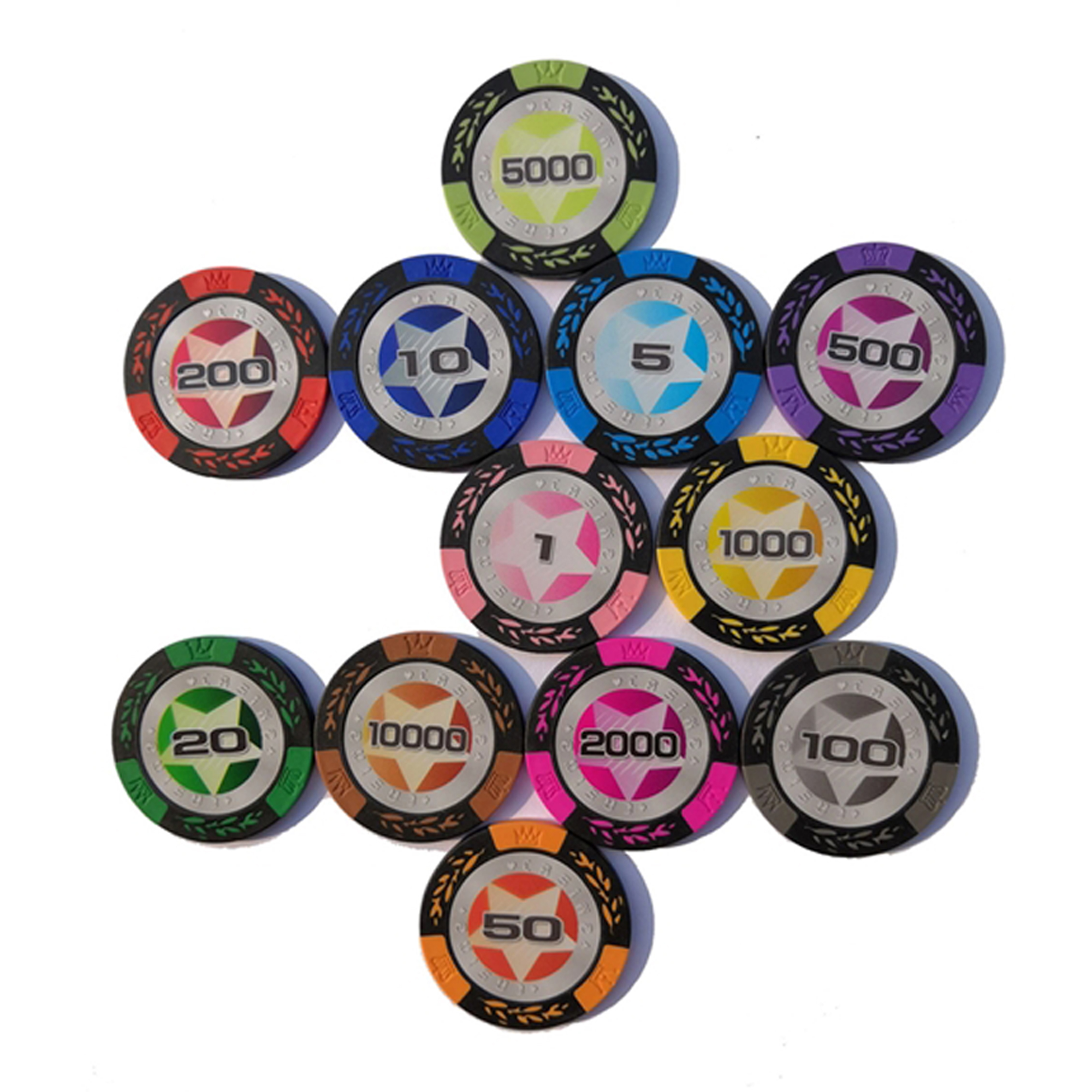 Versatile Professional Poker Chips 2