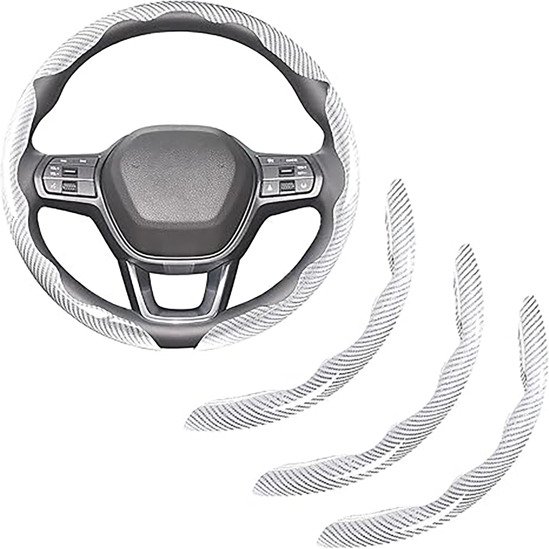 Carbon Fiber Steering Wheel Covers 11