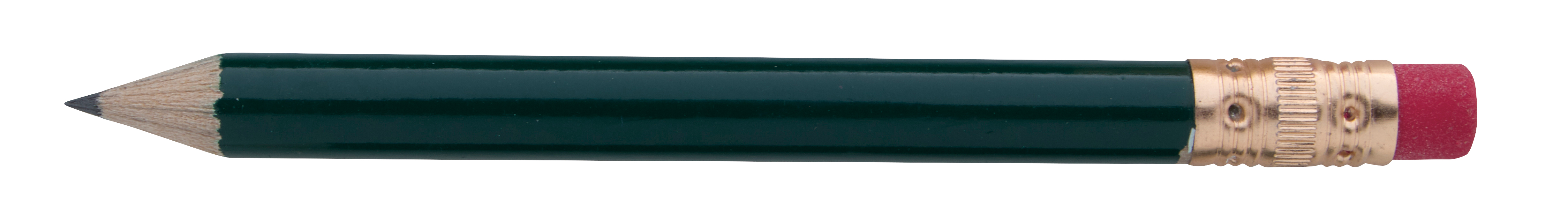Round Golf Pencil with Eraser 1