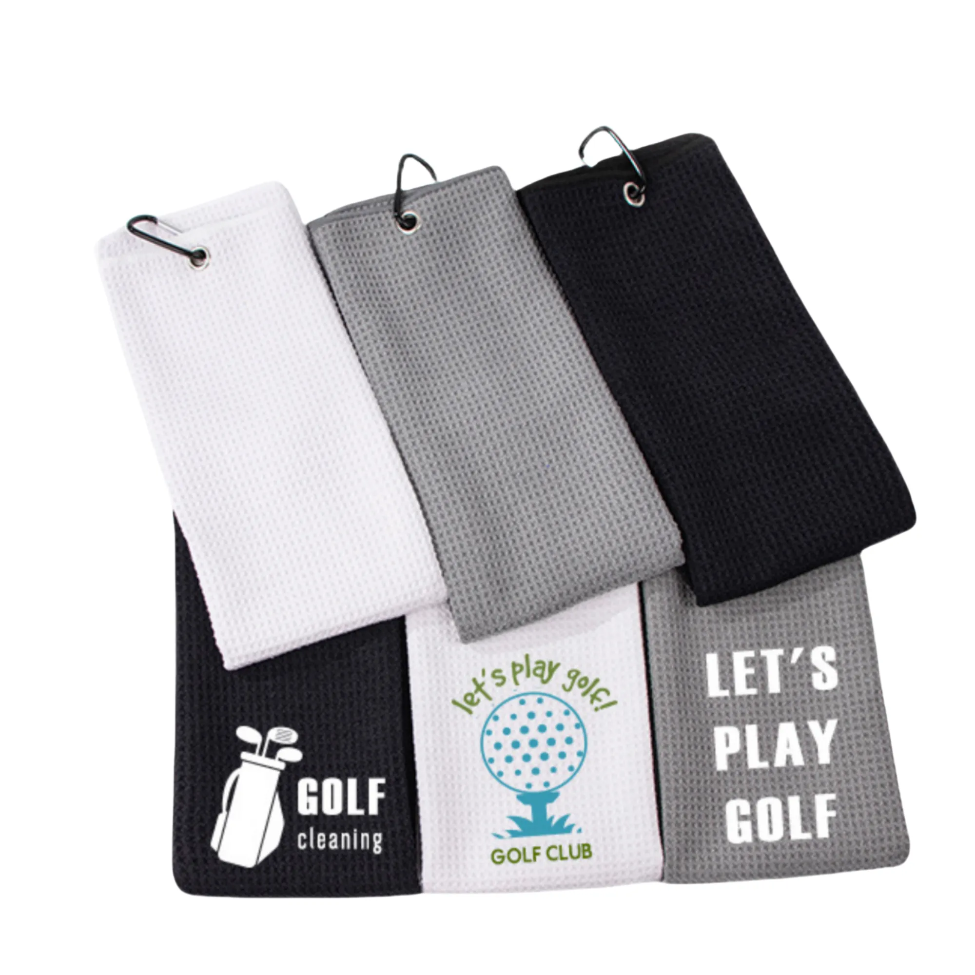 Microfiber Golf Towel with Hook 1