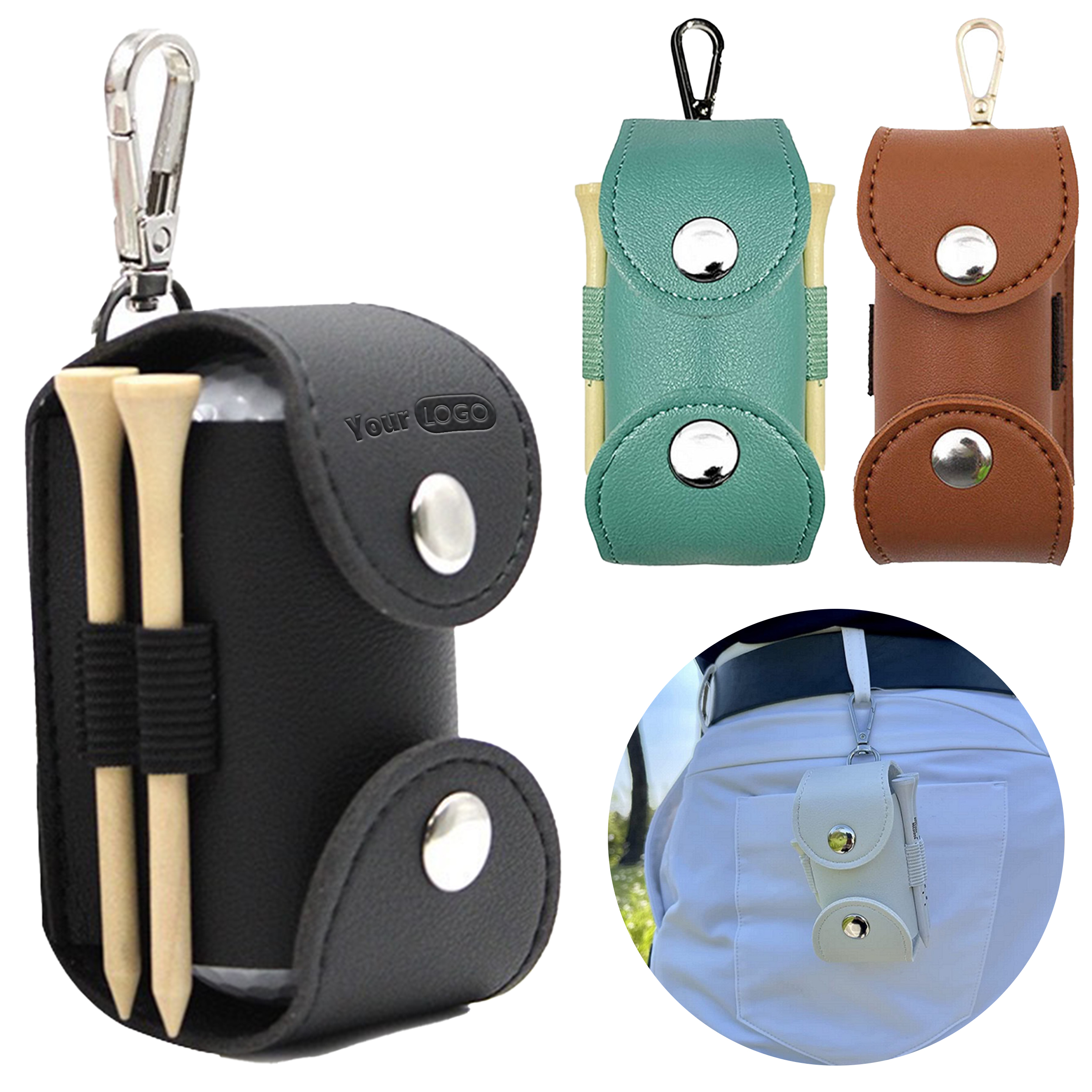 Pu Mini Golf Waist Bag 3