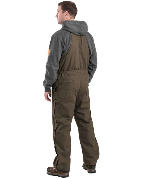 Men's Heartland Insulated Washed Duck Bib Overall - B377 10