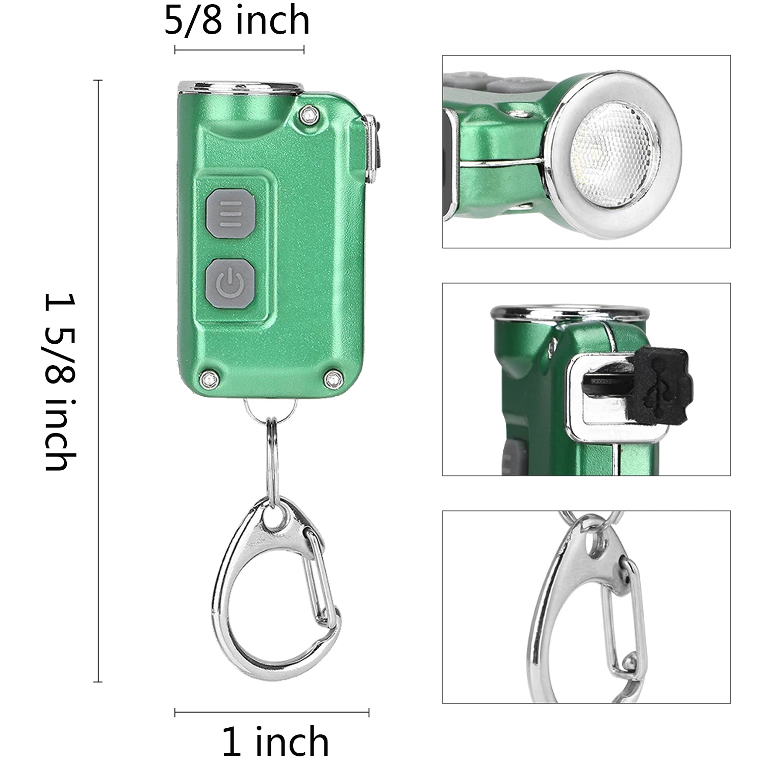 Flashlight Keychain Light 5