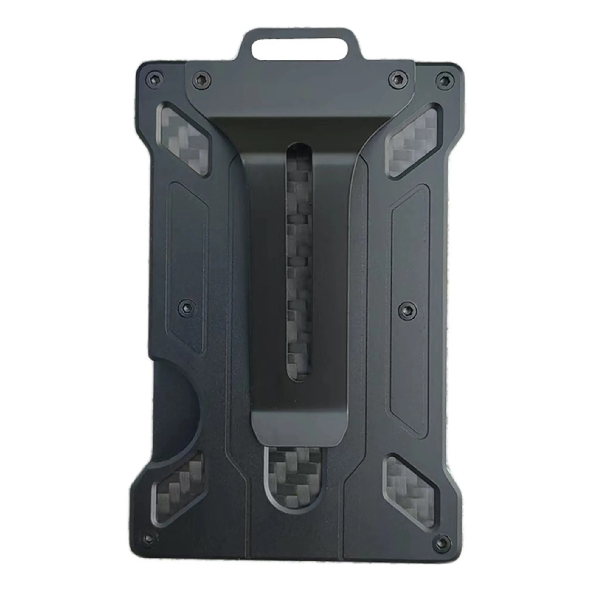Transparent Plate And Metal Card Holder 1