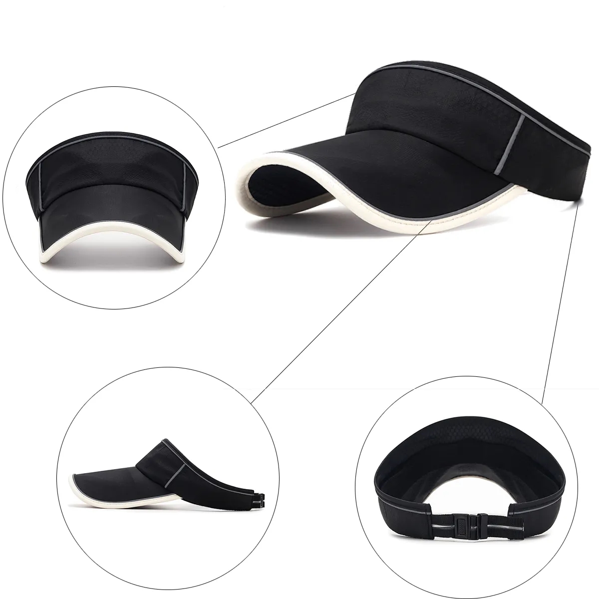 Lightweight Sports Visor with Sun Protection 6