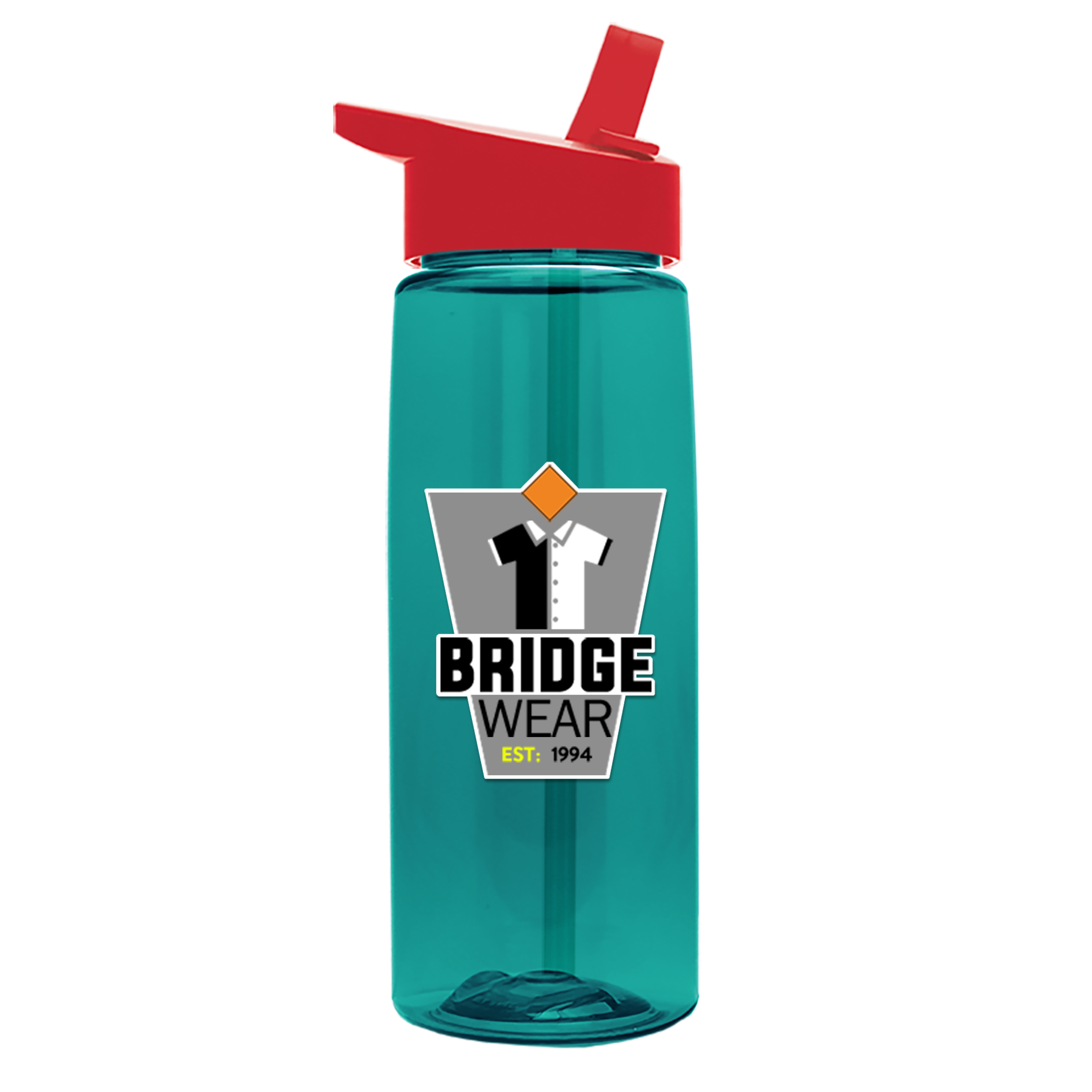 Garyline® Flair Tritan® Bottle with Flip-Straw Lid - 26 oz. 908