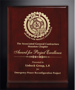 Aberdeen Rosewood Laser Plaque 4
