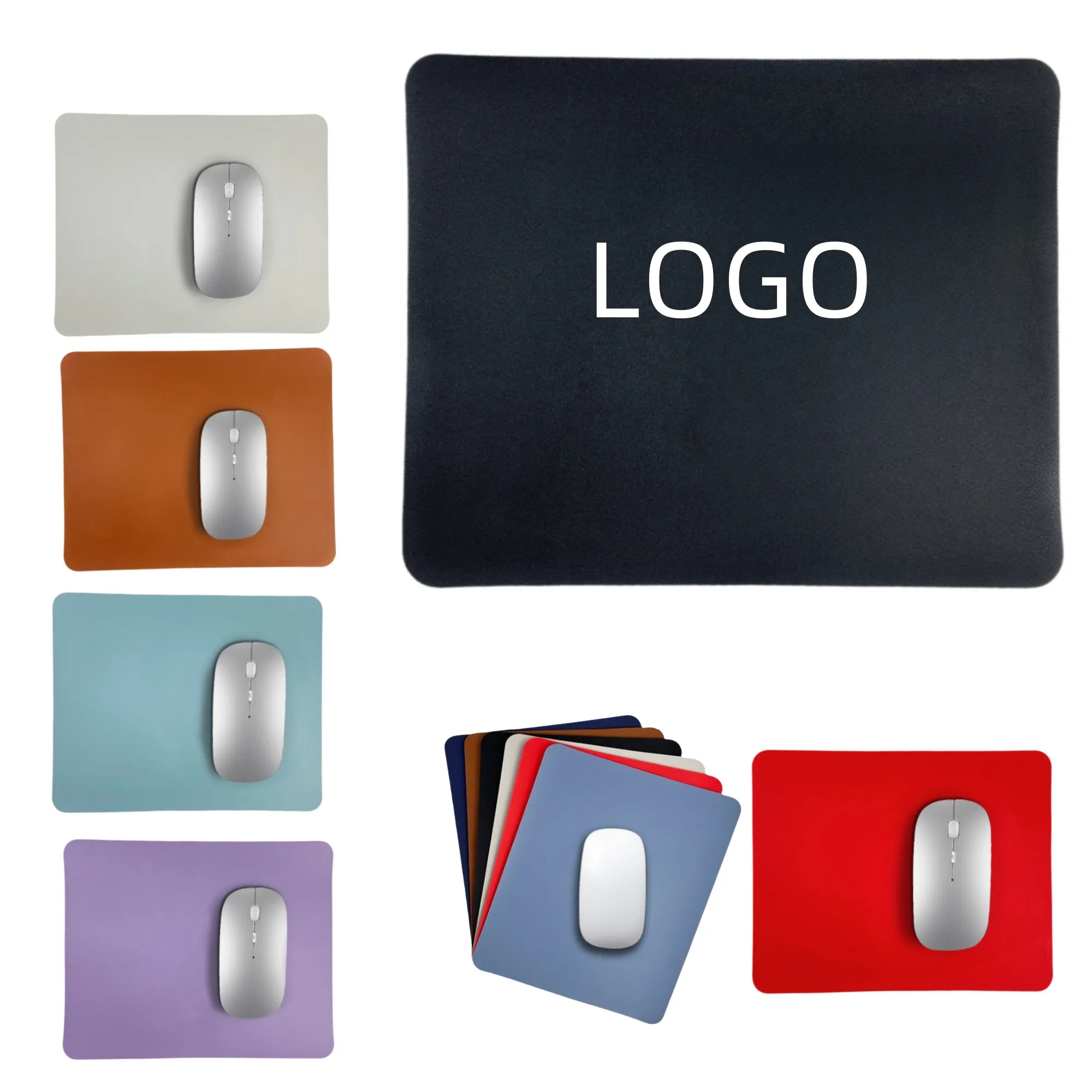 Versatile PU Leather Mouse Pad 14