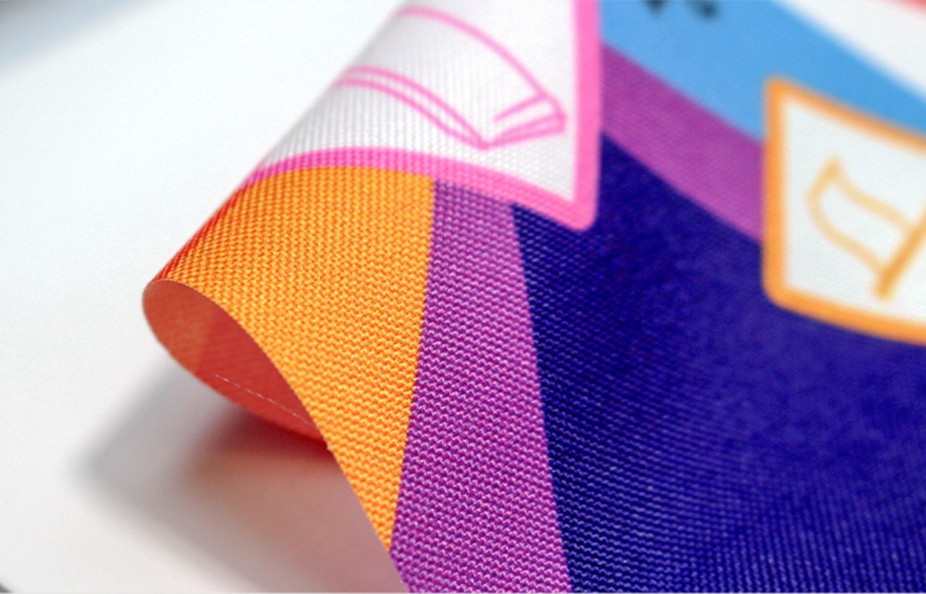 Recycled Fabric - 6' Overall, 4 Sided, Full Color Print Table Cover - FREE SHIPPING 3