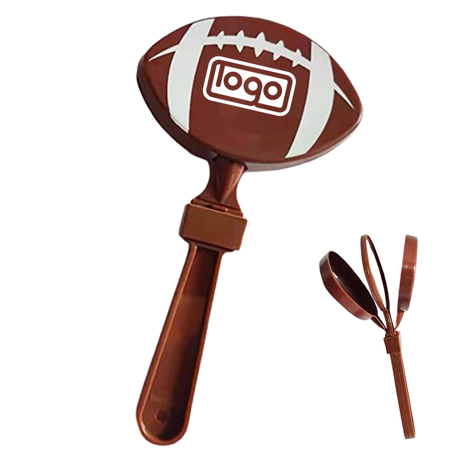 Plastic Football Shaped Clapper 2