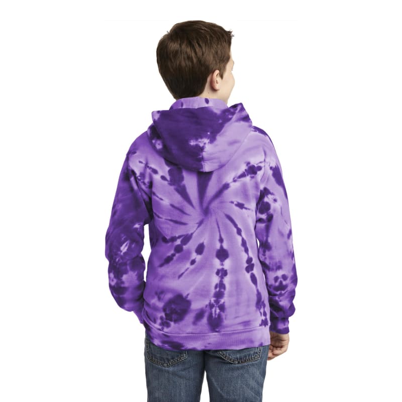 Port & Company Youth Tie-Dye Pullover Hooded Sweatshirt. 47
