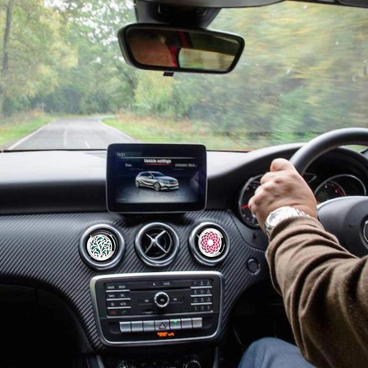 Car Aromatherapy Essential Oil Diffuser 6