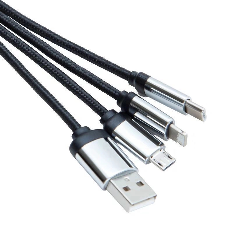 3 in 1 Charging Cable With Luminous logo 4