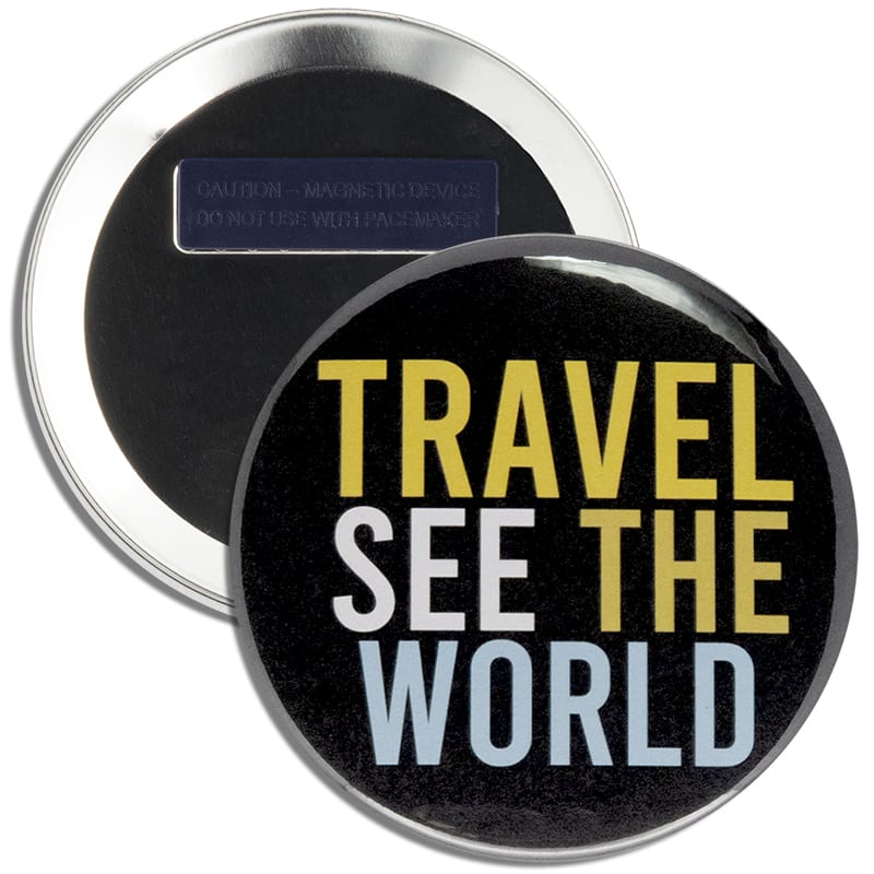 3 Inch Round Wearable Clothing Magnet Buttons 3