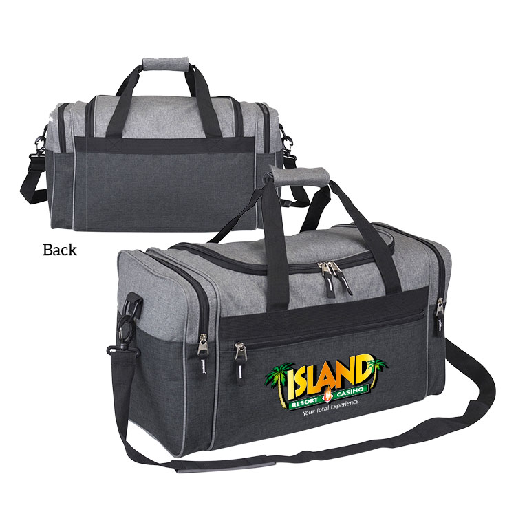 Heathered Carryall Duffel Bag 1