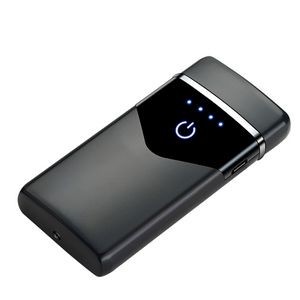 Sleek Electric Arc Lighter With Flip Up Cap And USB Charger 21