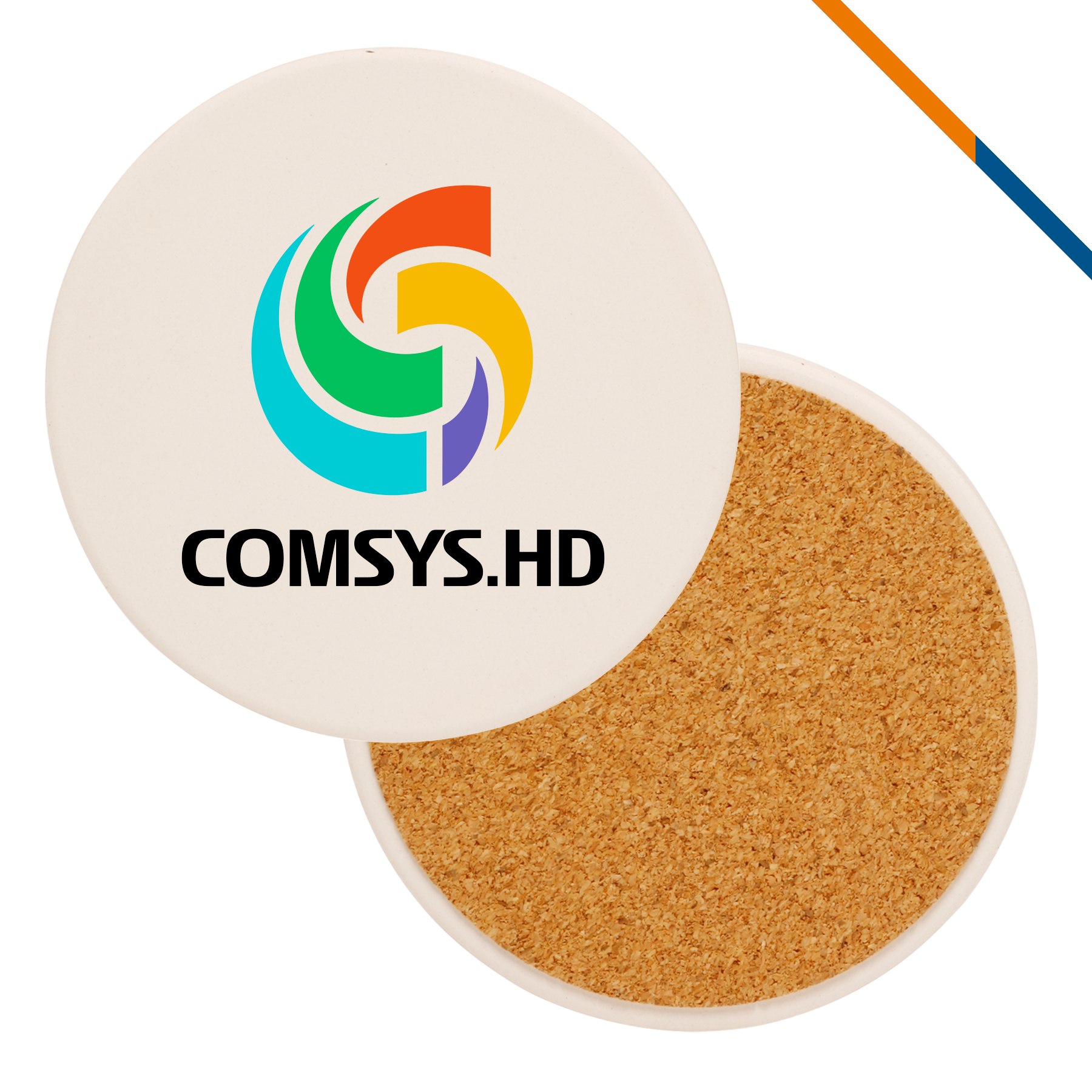 Tivedom Round Ceramic Coaster 3