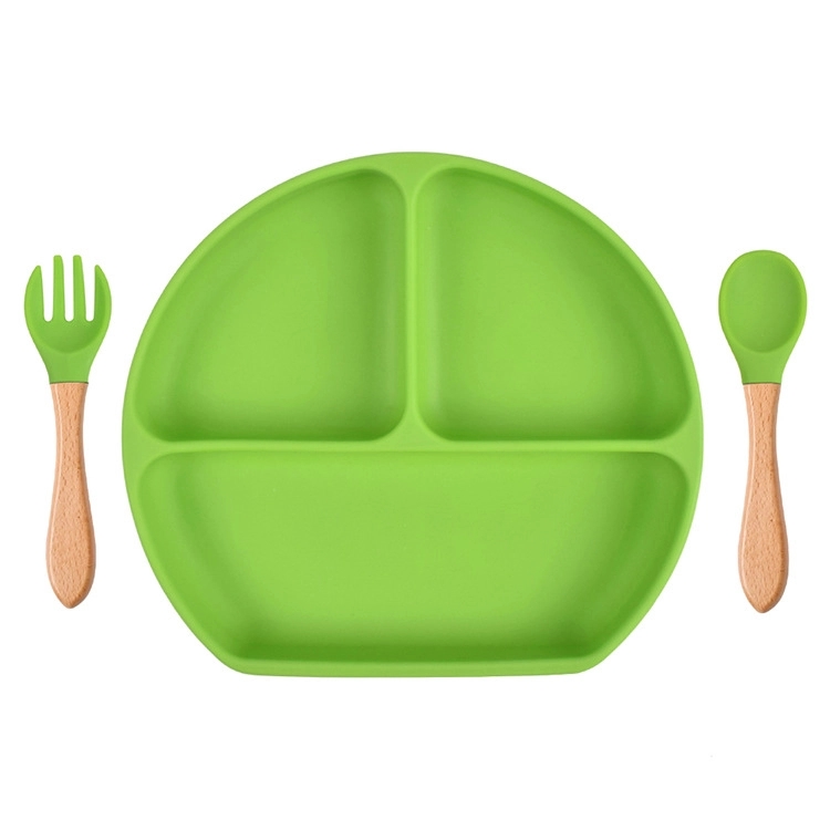 100% Silicone Suction Plate 18